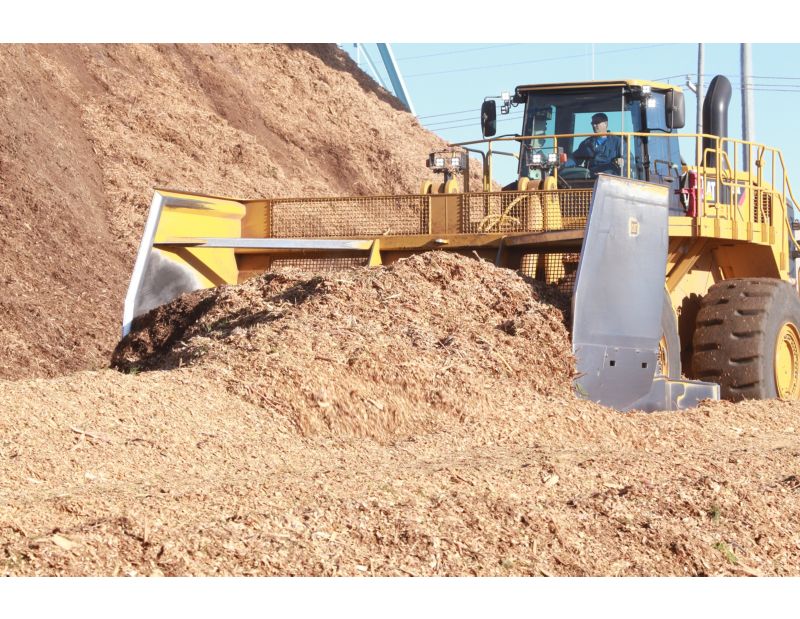 834K Chip Scoop Wheel Dozer
