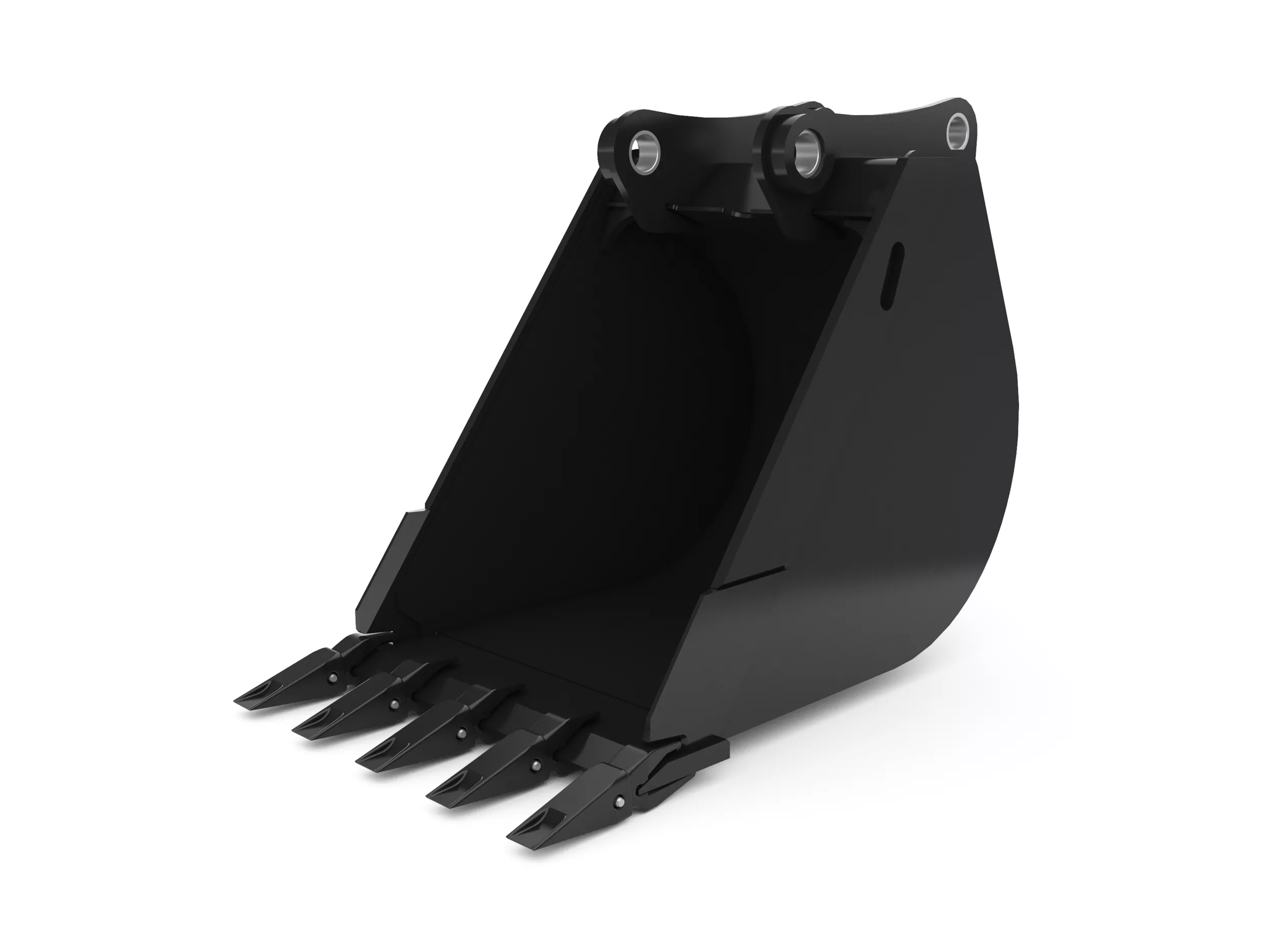 610 mm (24 in), 198 L (7 ft3), Pin On, Weld-On Adapters
