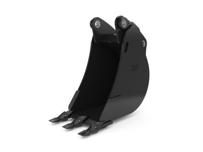 Godets: à l'arrière de la pelle rétro - 406mm (16in), à claveter