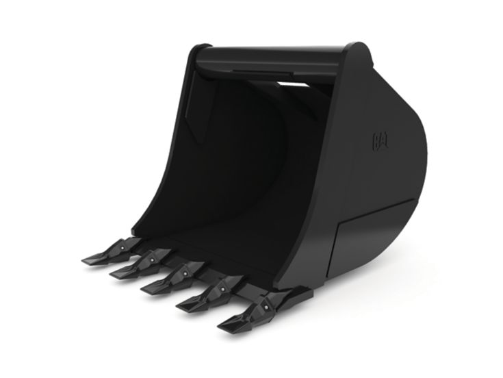 Buckets - Backhoe Rear - 762 mm (30 in), 280 L (9.9 ft3), Pin Lock, Weld-On Adapters