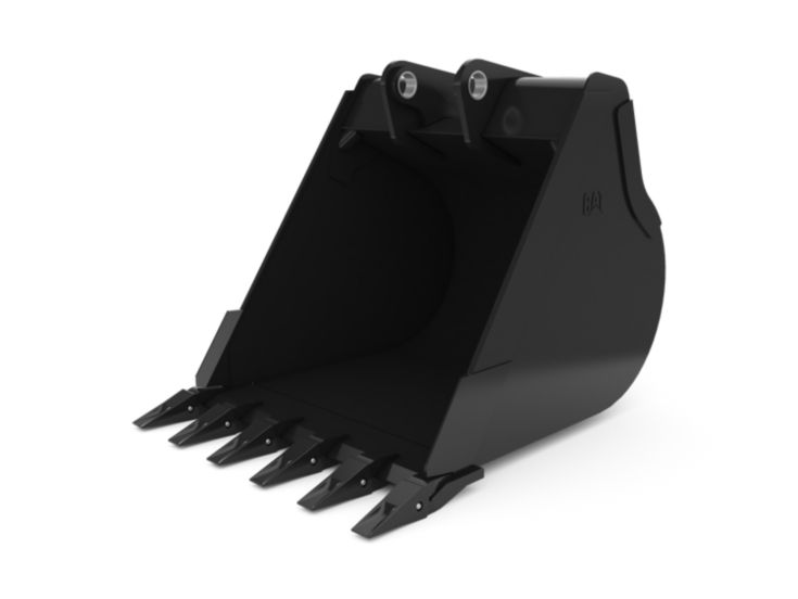 Buckets - Backhoe Rear - 914 mm (36 in), 439 L (15.5 ft3), Pin On, Weld-On Adapters