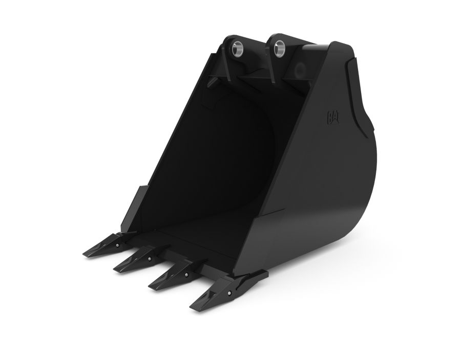762 mm (30 in), 351 L (12.4 ft3), Pin On, Weld-On Adapters