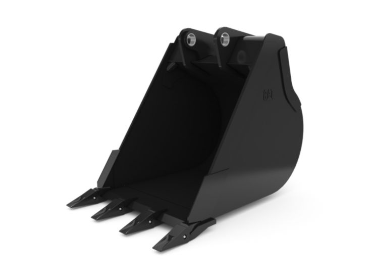 Buckets - Backhoe Rear - 762 mm (30 in), 351 L (12.4 ft3), Pin On, Weld-On Adapters