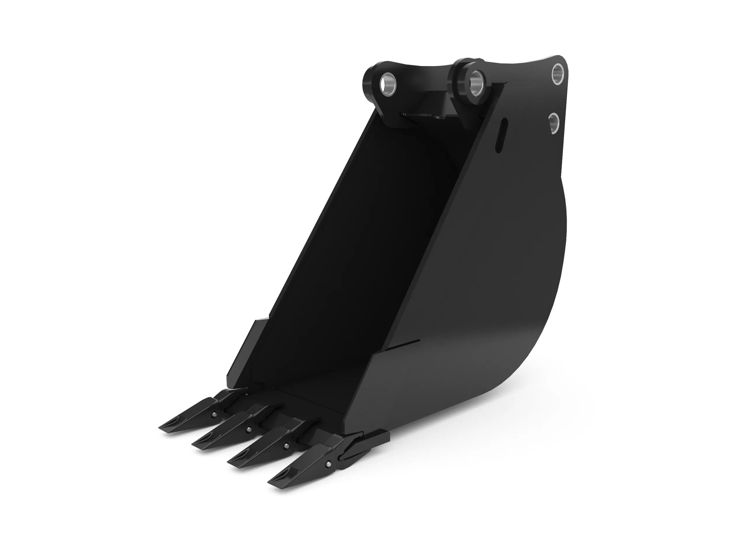 457 mm (18 in), 184 L (6.5 ft3), Pin On, Weld-On Adapters