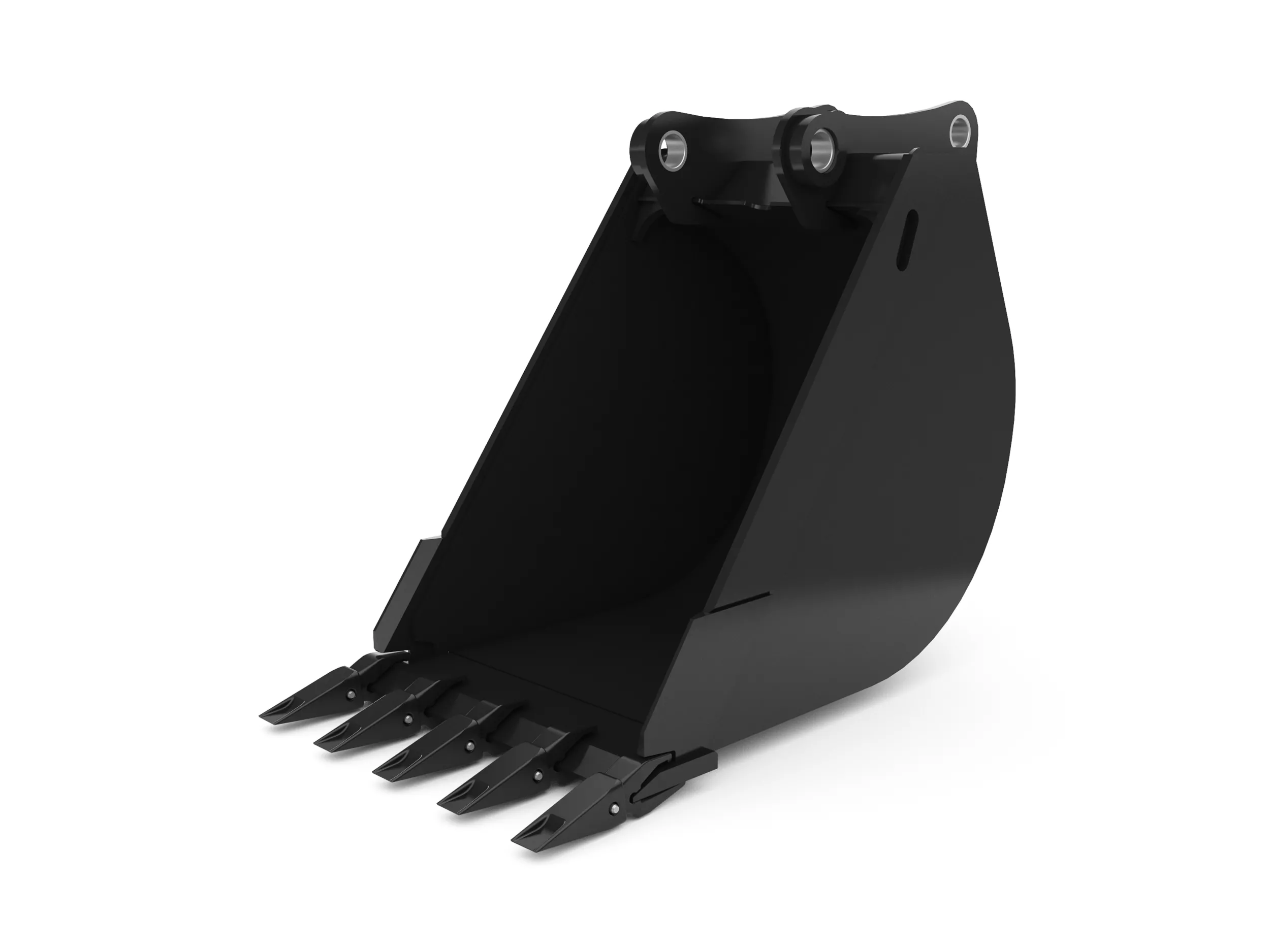610 mm (24 in), 255 L (9 ft3), Pin On, Weld-On Adapters