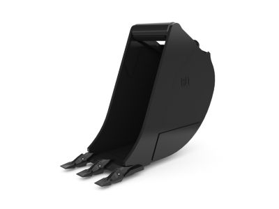 Godets: à l'arrière de la pelle rétro - 406mm (16in), à verrouillage par axe