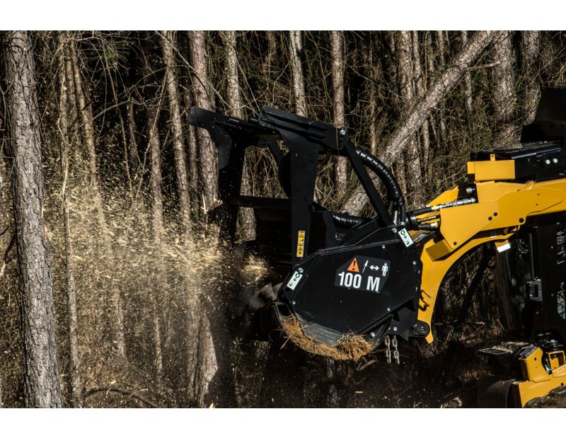 Cat® Mulcher in Action