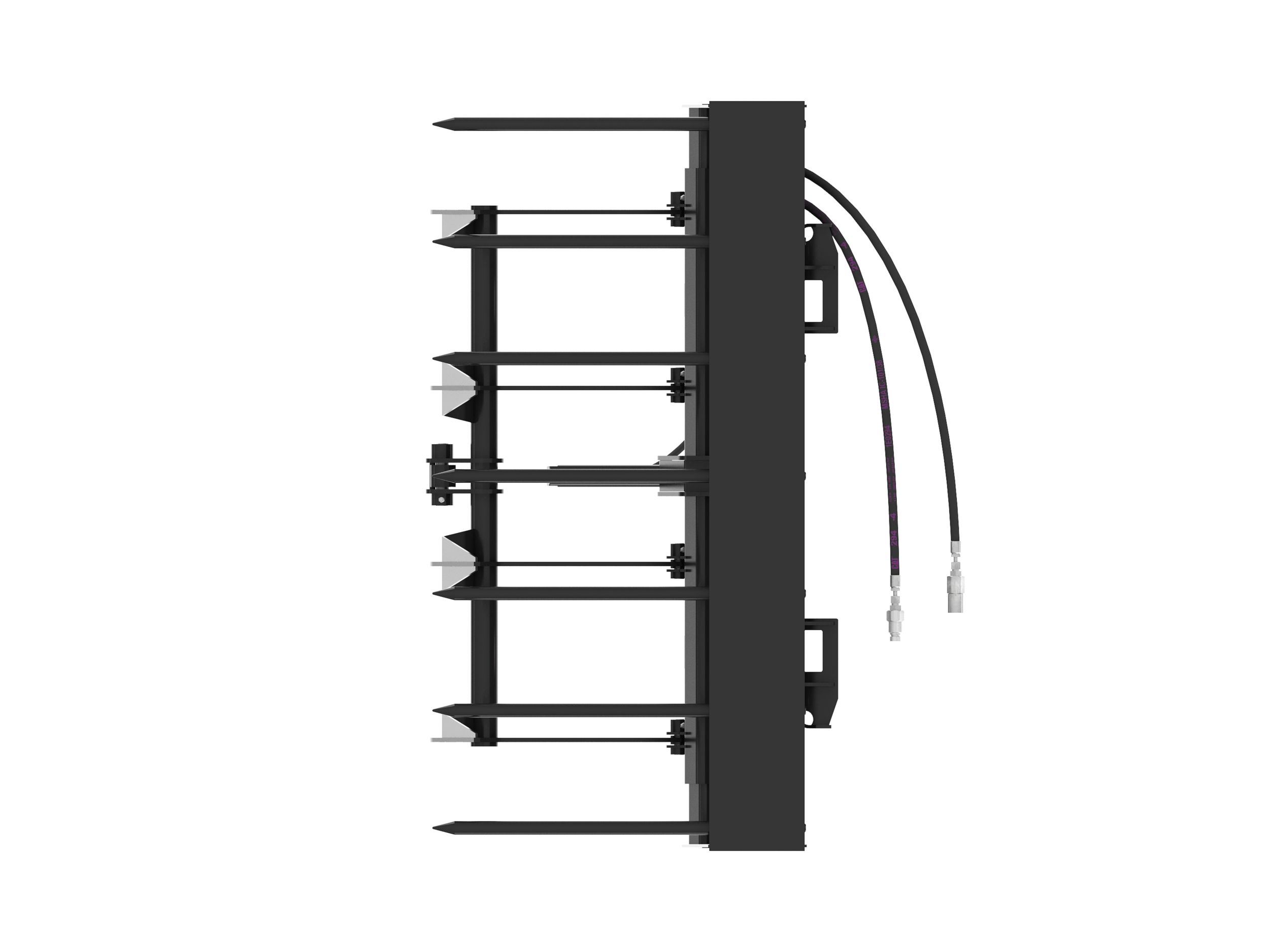 1676 mm (66 in) Utility Grapple Forks