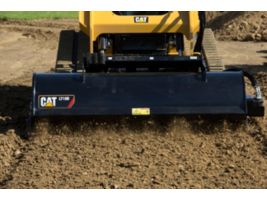 Cat® LT18B Landscape Tiller at Work