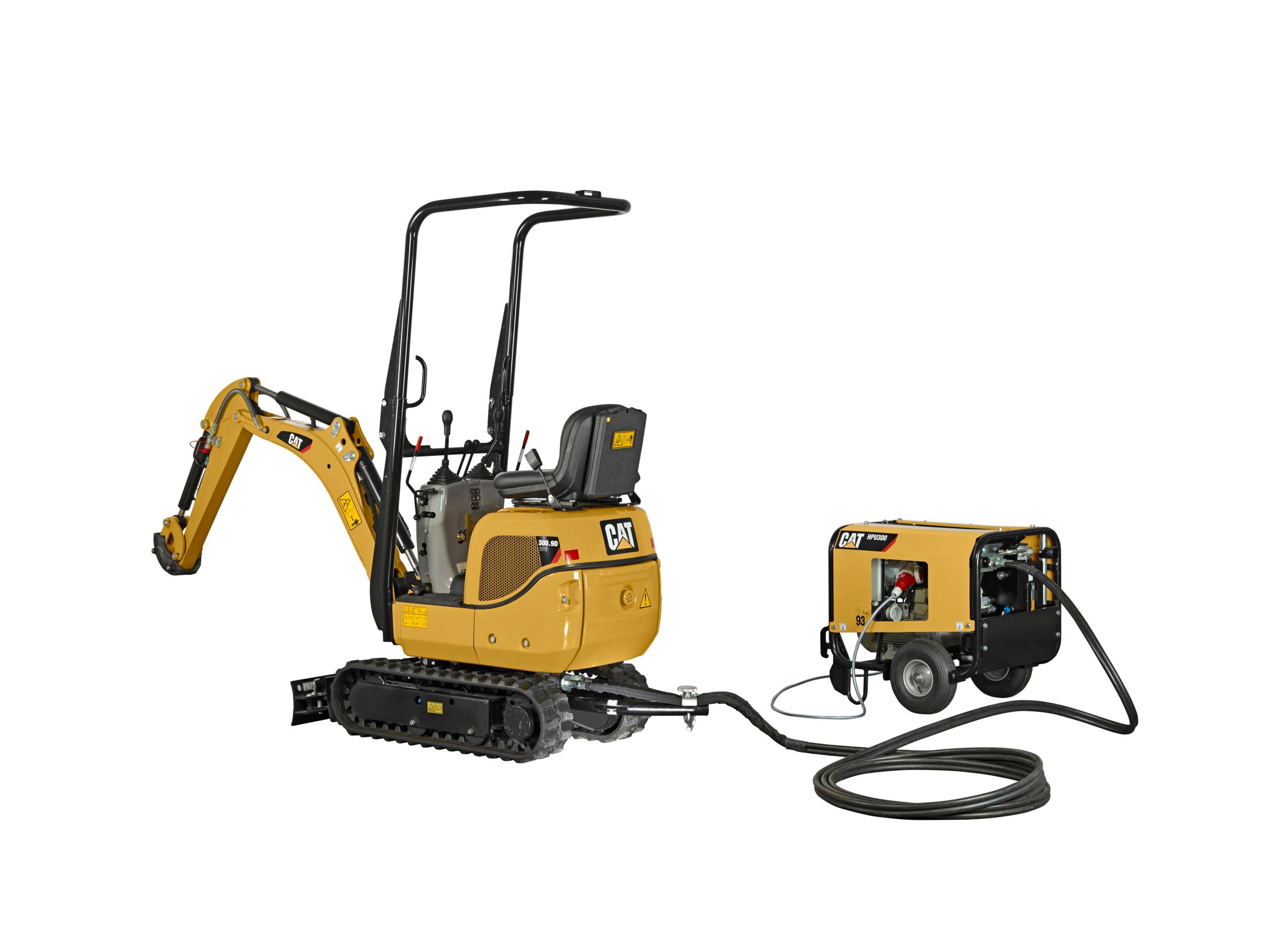 300.9D VPS & HPU300 Mini Hydraulic Excavator