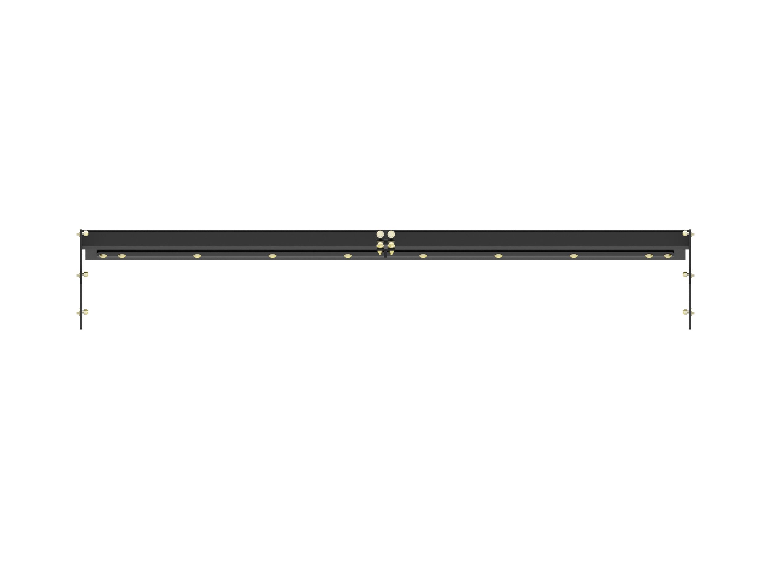 2.44 m (8 ft) Back Drag Bar with rubber trip edge