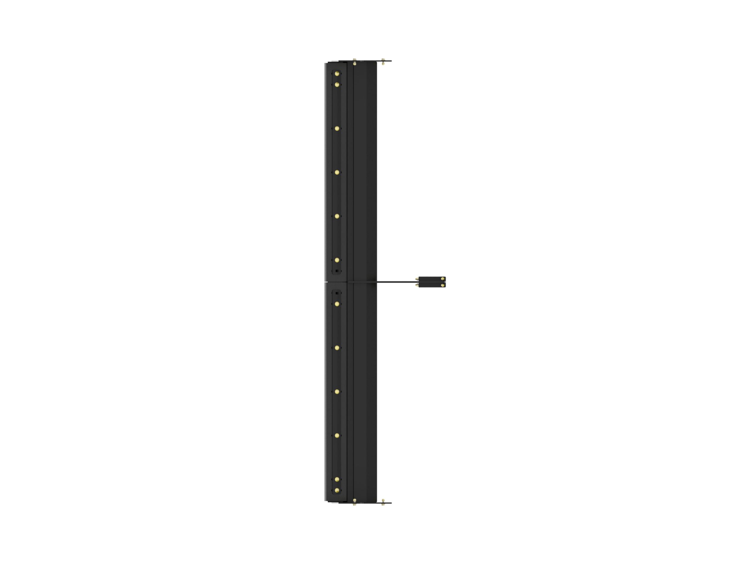 3.05 m (10 ft) Back Drag Bar with rubber trip edge