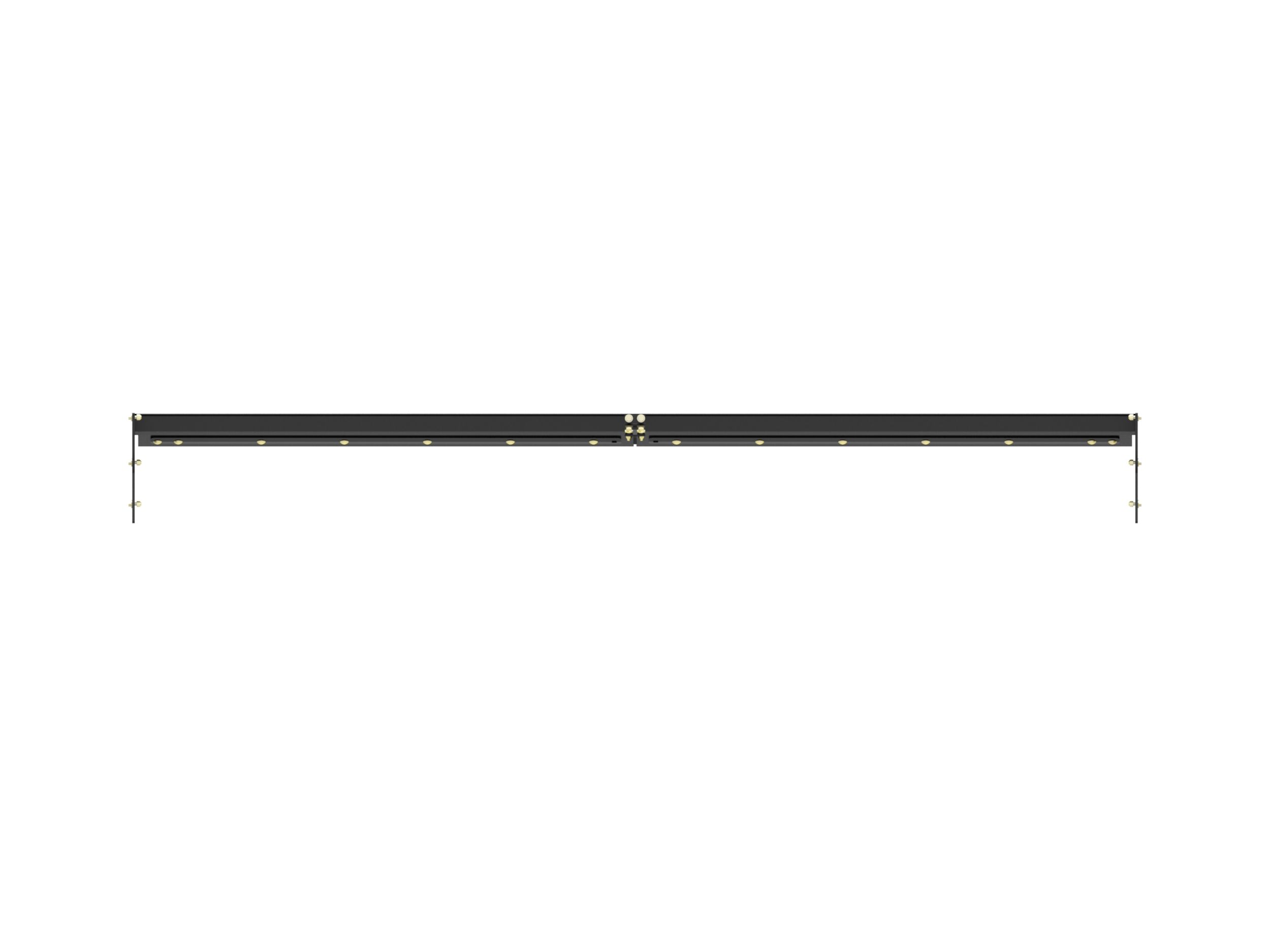 3.66 m (12 ft) Back Drag Bar with rubber trip edge