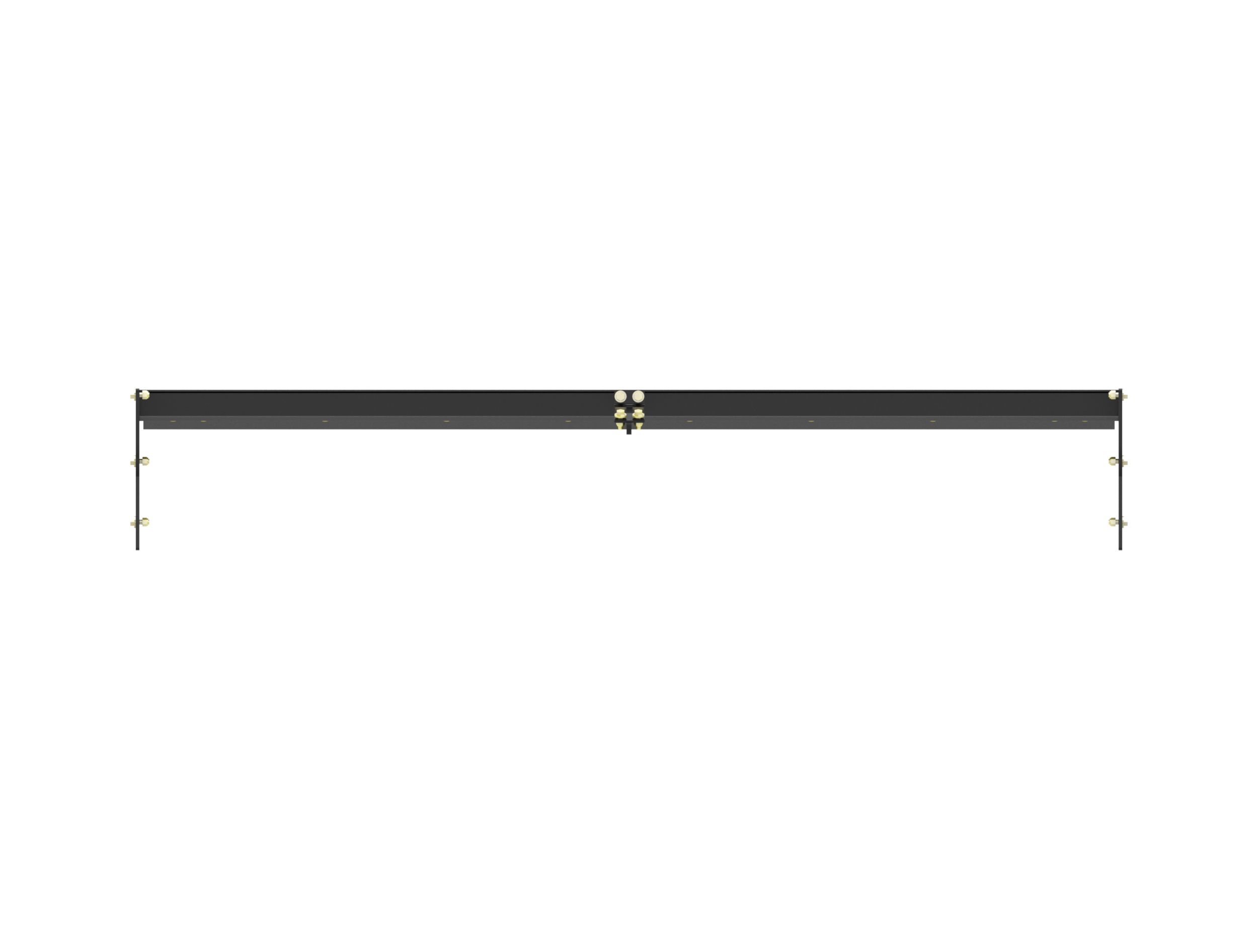 2.44 m (8 ft) Back Drag Bar with steel trip edge