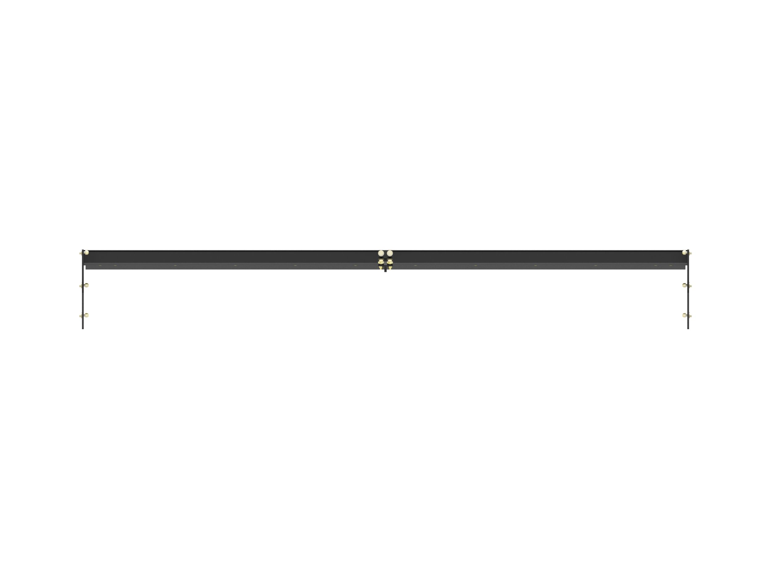 3.05 m (10 ft) Back Drag Bar with steel trip edge