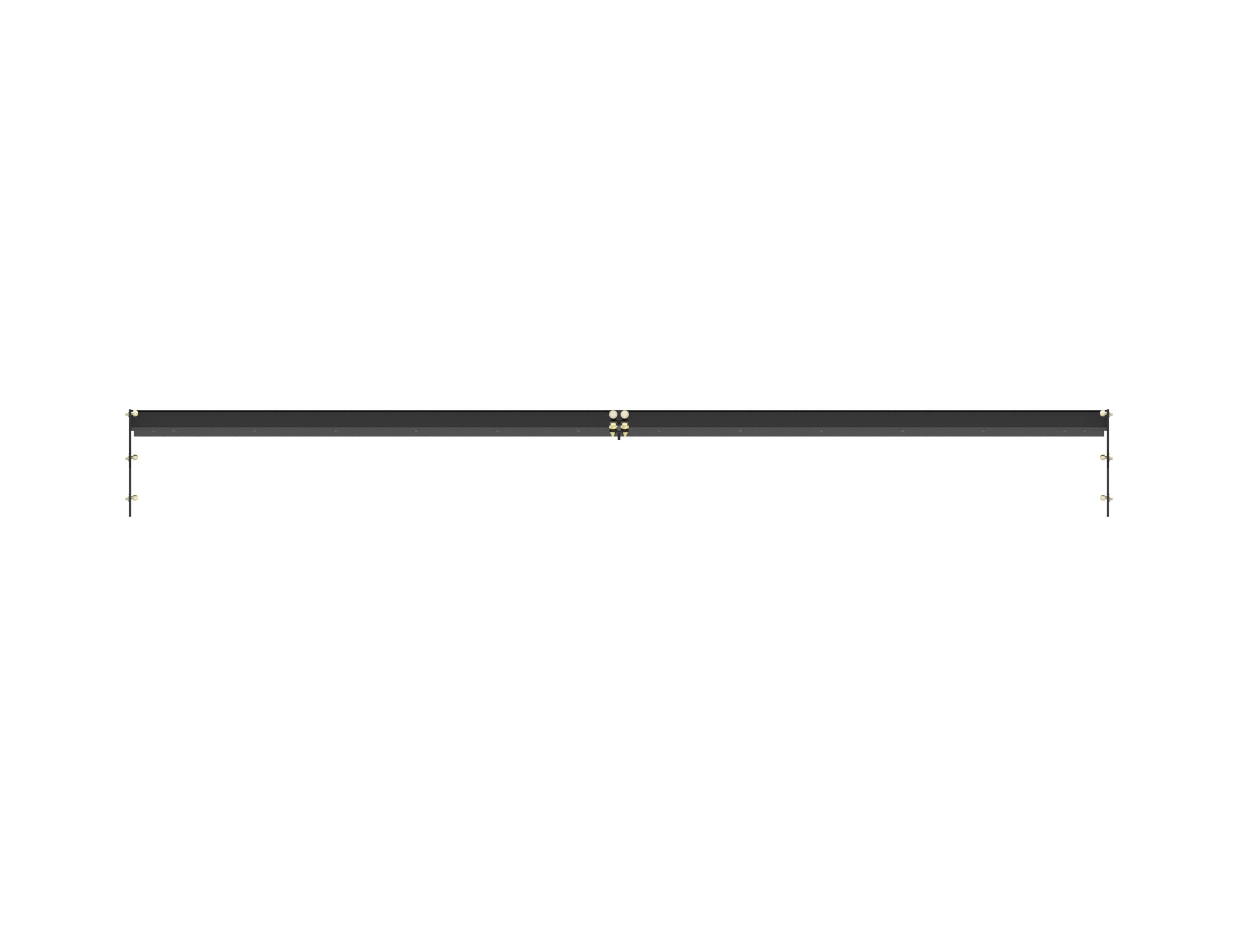 3.66 m (12 ft) Back Drag Bar with steel trip edge