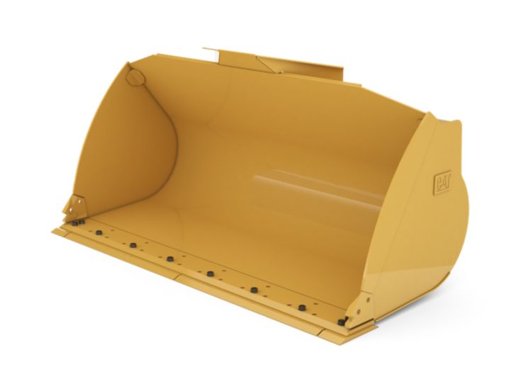 Buckets - Loader - 2.7 m3 (3.5 yd3), 2750 mm (108 in), Pin On, Bolt-On Cutting Edge