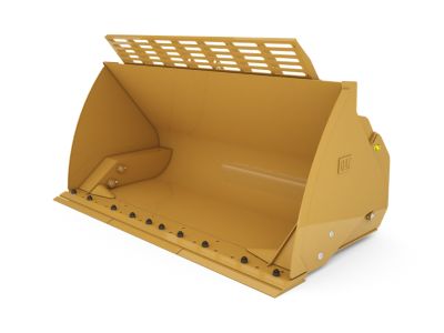 Godets à grande hauteur de vidage - 4,1 m³ (5,4 yd³), à claveter, lame de coupe à boulonner