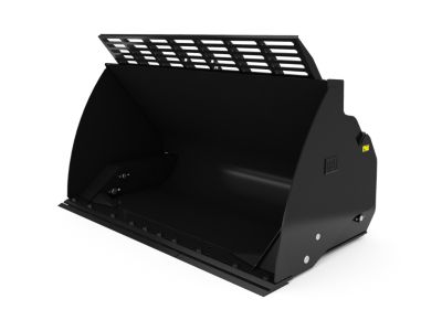 Godets à grande hauteur de vidage - 3,5 m3 (4,6 yd3), attache Fusion™, lame de coupe à boulonner