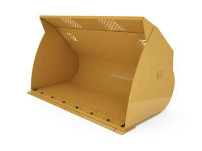 5.0 m3 (6.5 yd3), Pin On, Bolt-On Cutting Edge, 938 Only Light Material Buckets