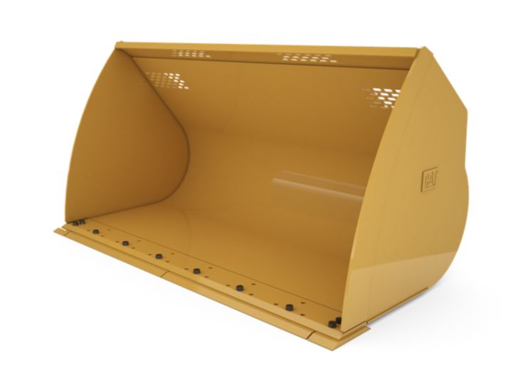 Buckets - Loader - 3.8 m3 (5.0 yd3), Pin On, Bolt-On Cutting Edge, 938 Only