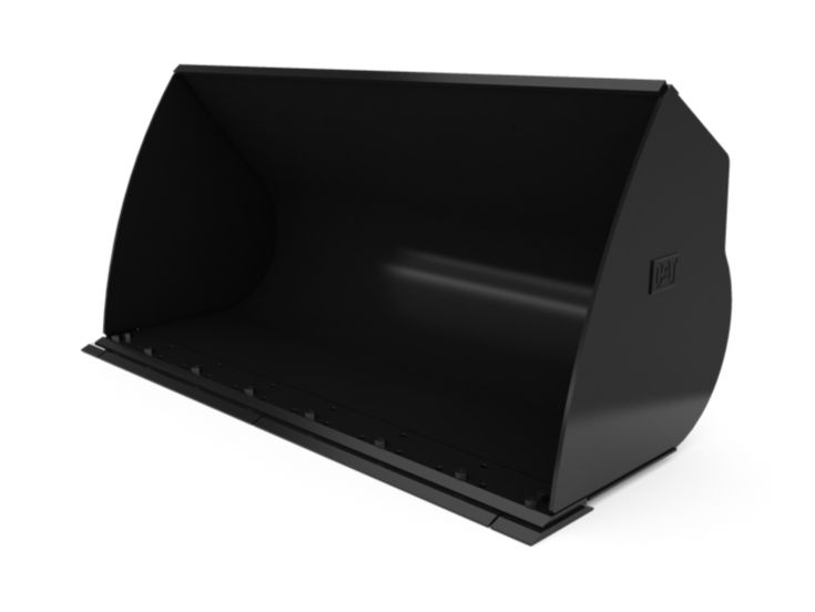 Buckets - Loader - 3.0 m3 (4.0 yd3), Fusion™ Coupler, Bolt-On Cutting Edge