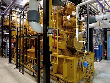 District energy heating and cooling cogeneration system