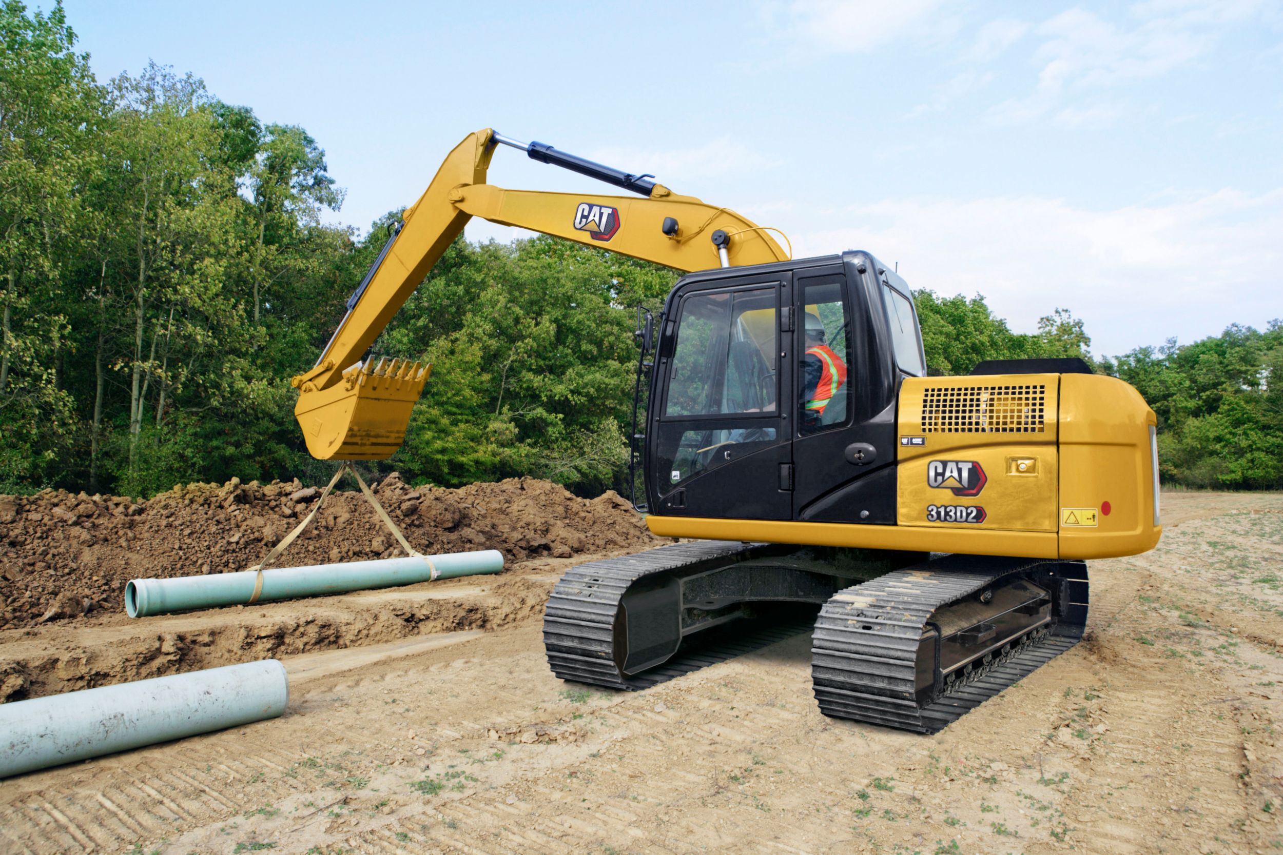 313D2L excavators