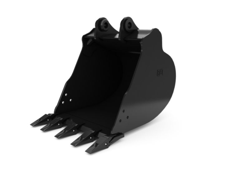 Buckets - Excavator - 762 mm (30 in), 309 L (10.9 ft3), Pin On, 50 mm (2 in)
