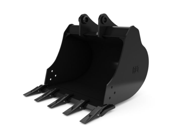 Buckets - Excavator - 762 mm (30 in), 173 L (6.1 ft3), Pin On, 40 mm (1.6 in)