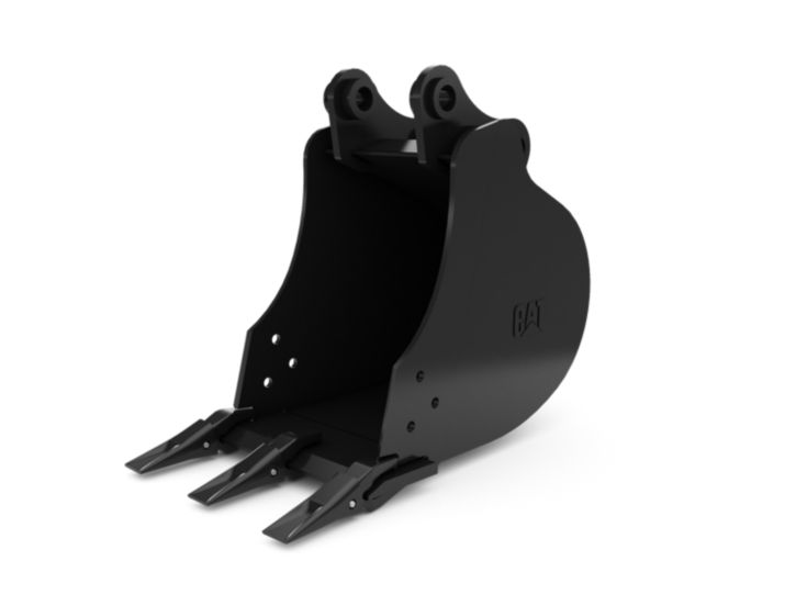 Buckets - Excavator - 406 mm (16 in), 71 L (2.5 ft3), Pin On, 40 mm (1.6 in)