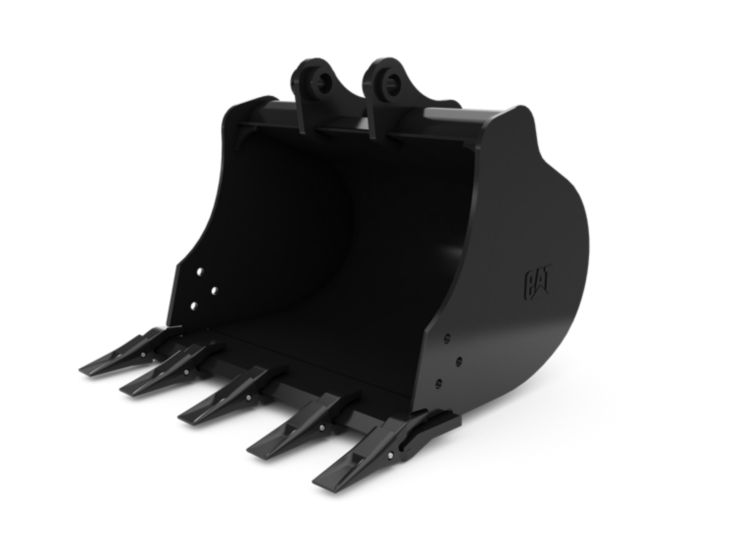 Buckets - Excavator - 762 mm (30 in), 159 L (5.6 ft3), Pin On, 40 mm (1.6 in)