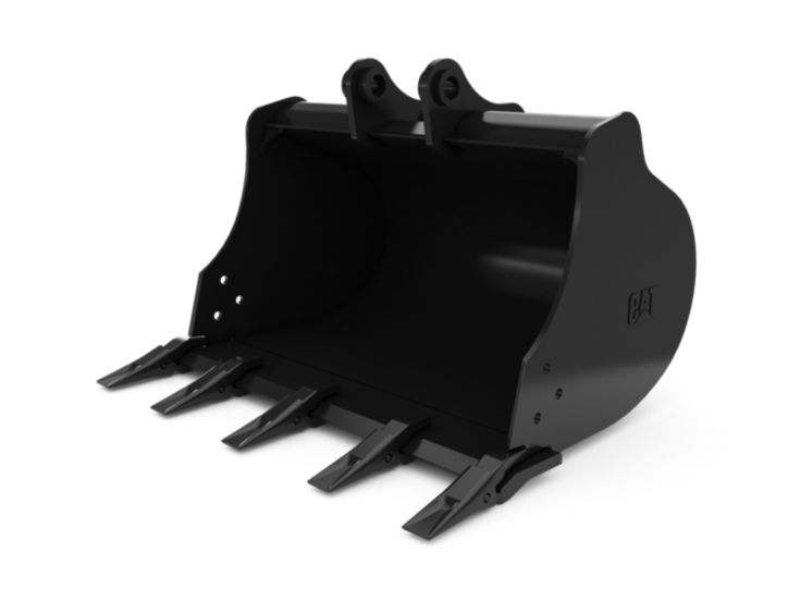 Buckets - Excavator - 914 mm (36 in), 200 L (7.1 ft3), Pin On, 40 mm (1.6 in)