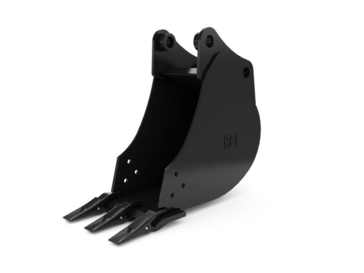 Buckets - Excavator - 305 mm (12 in), 60 L (2.1 ft3), Pin On, 45 mm (1.8 in)