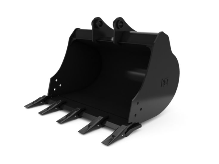 Buckets - Excavator - 914 mm (36 in), 221 L (7.8 ft3), Pin On, 45 mm (1.8 in)