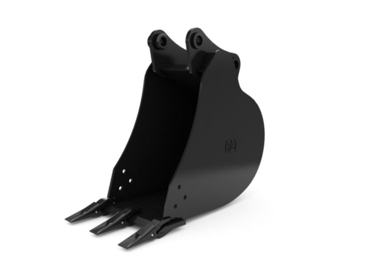 Buckets - Excavator - 406 mm (16 in), 105 L (3.7 ft3), Pin On, 40 mm (1.6 in)
