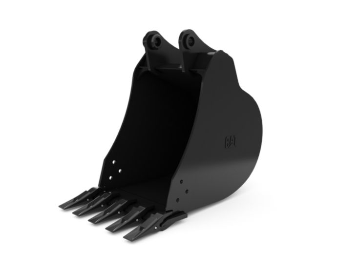 Buckets - Excavator - 508 mm (20 in), 144 L (5.1 ft3), Pin On, 40 mm (1.6 in)