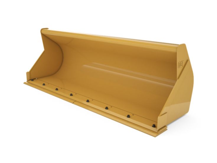 Buckets - Backhoe Front - 0.76 m3 (1.0 yd3), Single Tilt Pin On, Bolt-On Cutting Edge