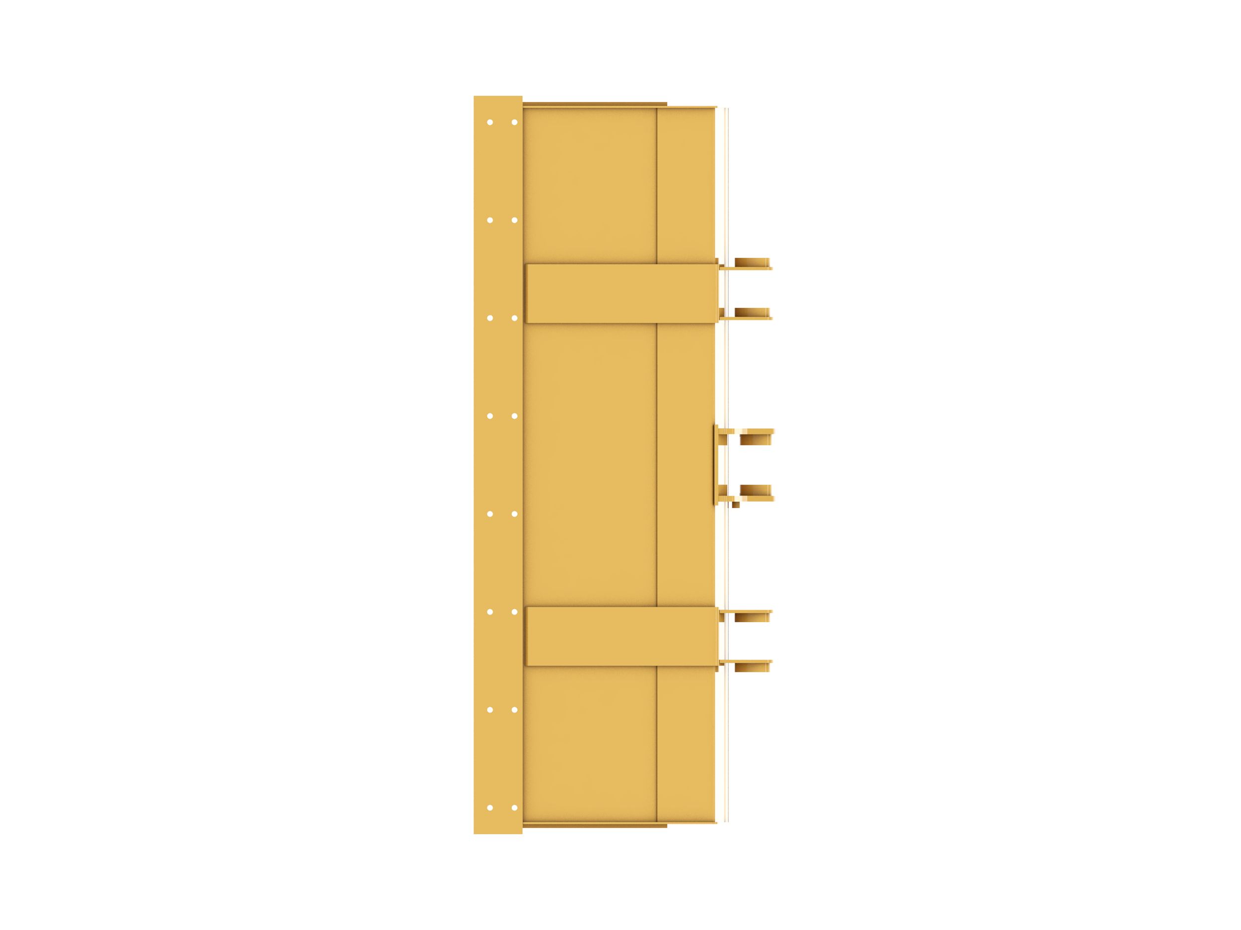 Godets normaux 1,07m3 (1,4yd3), à claveter