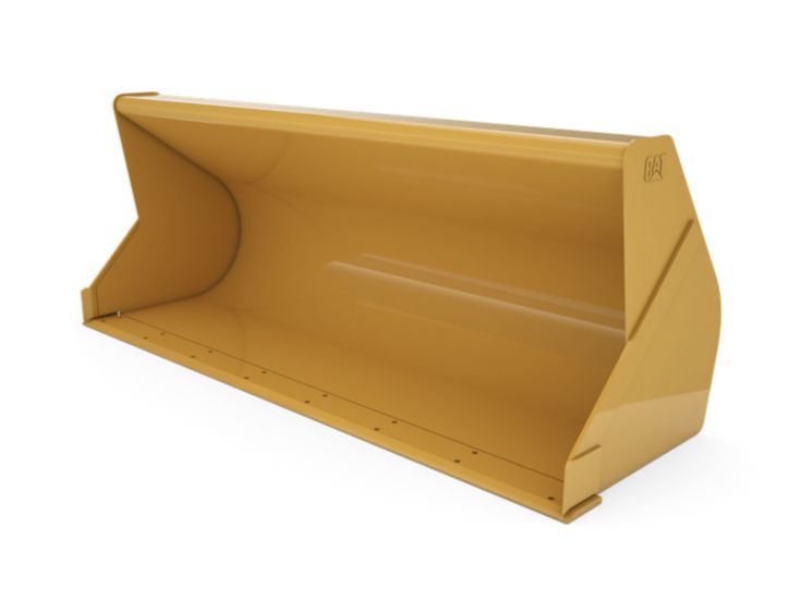 Buckets - Backhoe Front - 1.07 m3 (1.4 yd3), Single Tilt Pin On, Base Edge