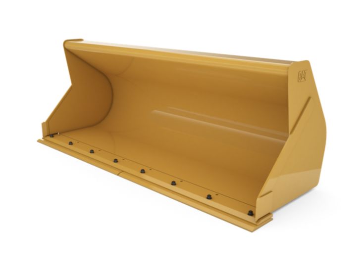 Buckets - Backhoe Front - 0.95 m3 (1.25 yd3), Single Tilt Pin On, Bolt-On Cutting Edge