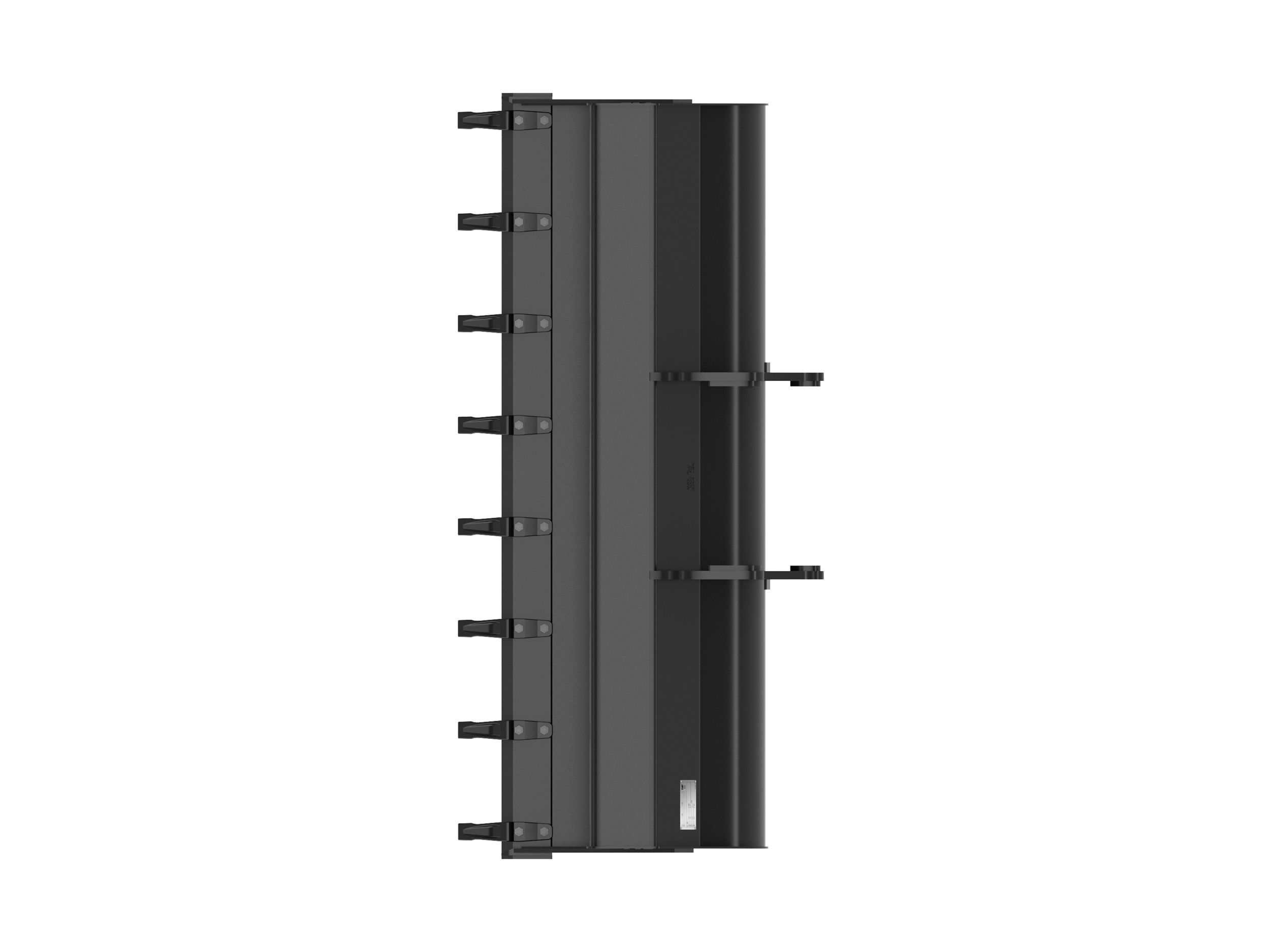 Godets normaux 1,0 m3 (1,25 yd3), attache industrielle, dents à boulonner