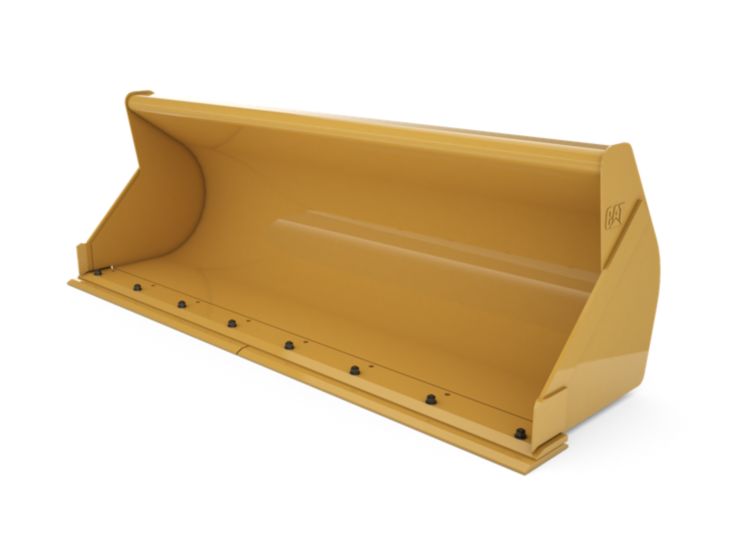 Buckets - Backhoe Front - 0.76 m3 (1.0 yd3), Single Tilt Pin On, Bolt-On Cutting Edge