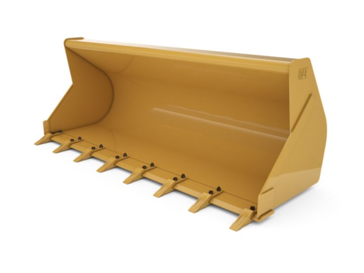 Buckets - Backhoe Front - 1.0 m3 (1.3 yd3), Single Tilt Pin On, Bolt-On Teeth