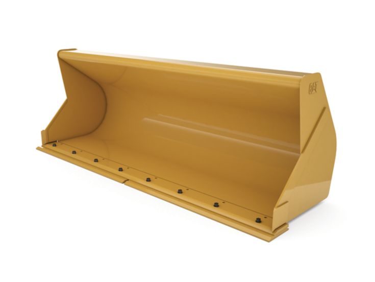 Buckets - Backhoe Front - 1.0 m3 (1.3 yd3), Single Tilt Pin On, Bolt-On Cutting Edge