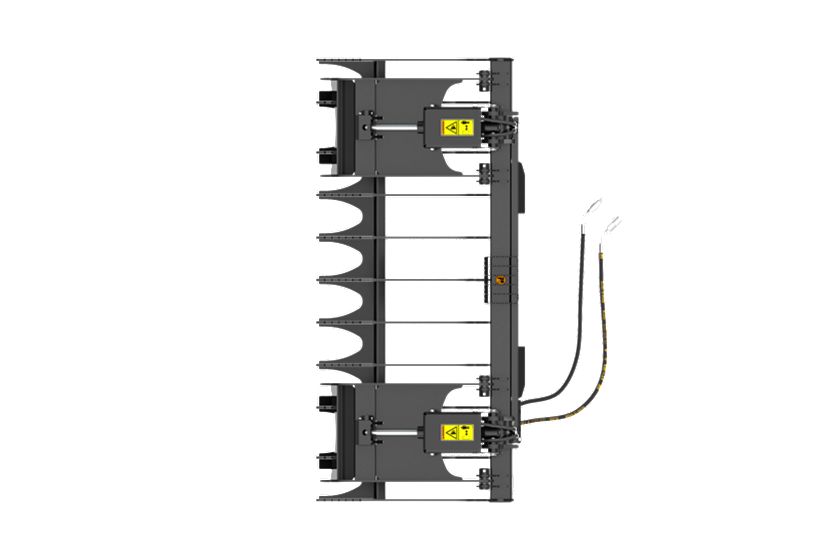 2137 mm (84 in) Industrial Grapple Rake Riggs Cat Equipment