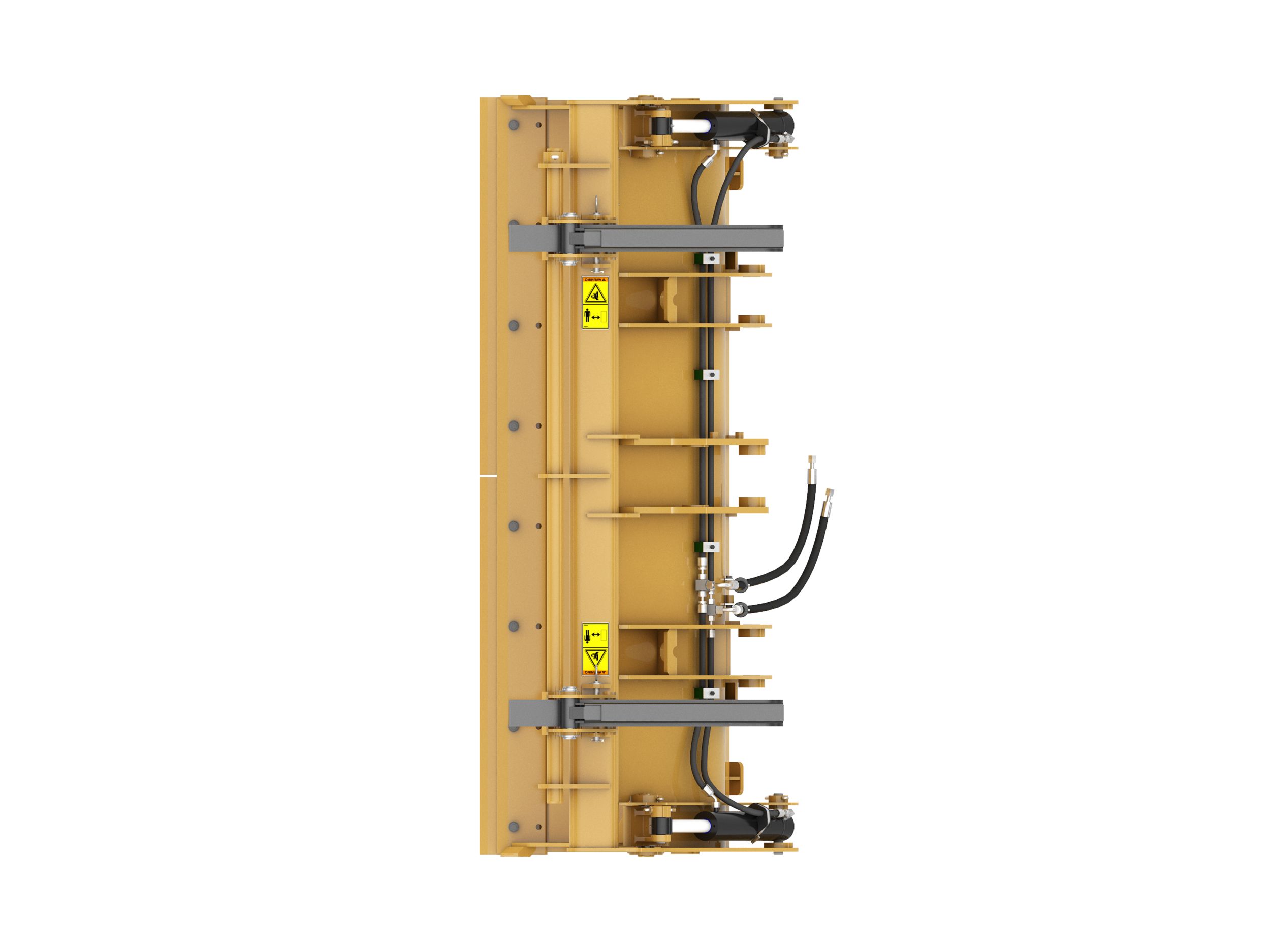 Multi-Purpose Buckets 1.0 m3 (1.3 yd3), Single Tilt Pin On, Bolt-On Cutting Edge, Forks