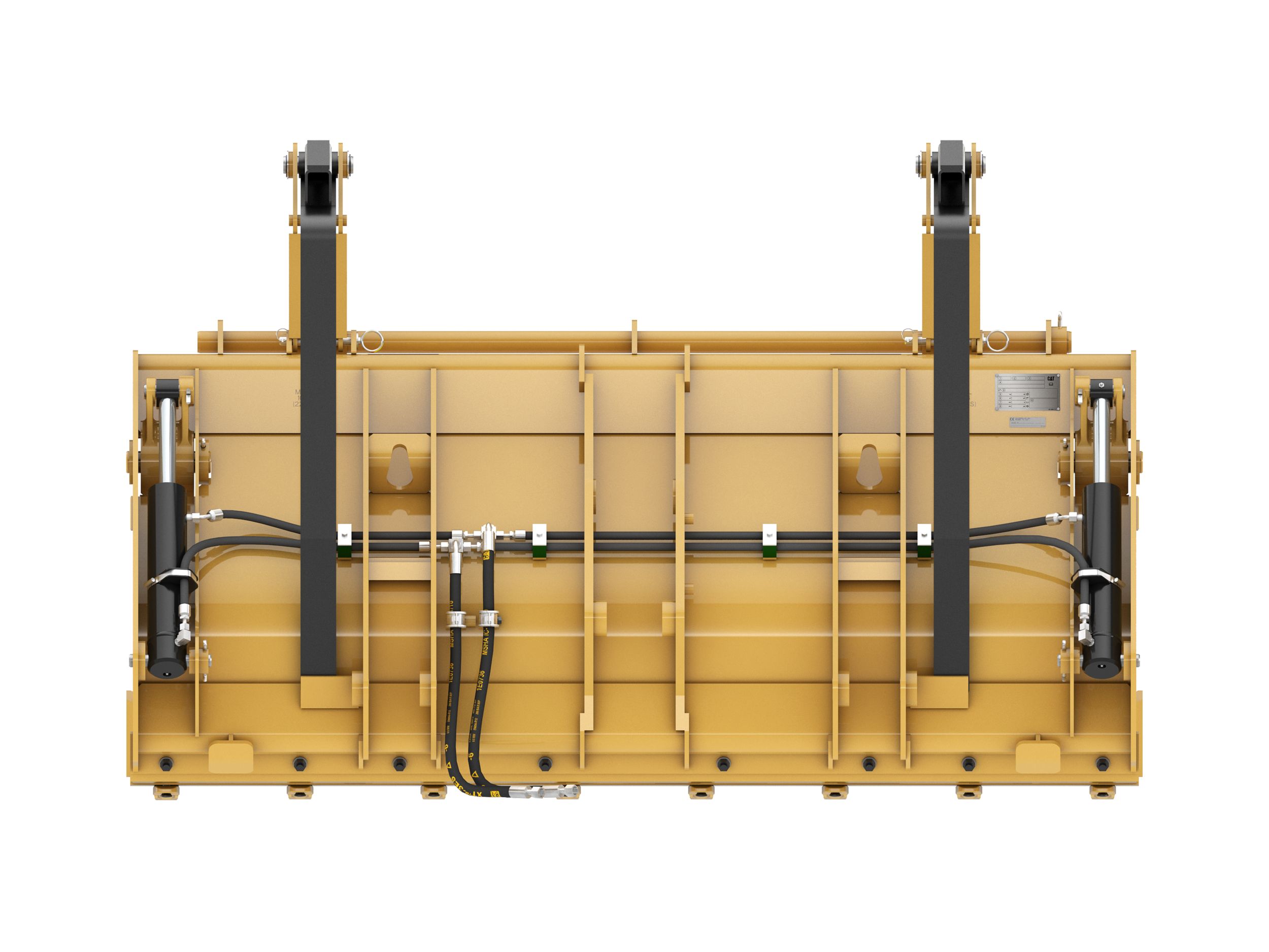 Multi-Purpose Buckets 1.0 m3 (1.3 yd3), Single Tilt Pin On, Bolt-On Teeth, Forks