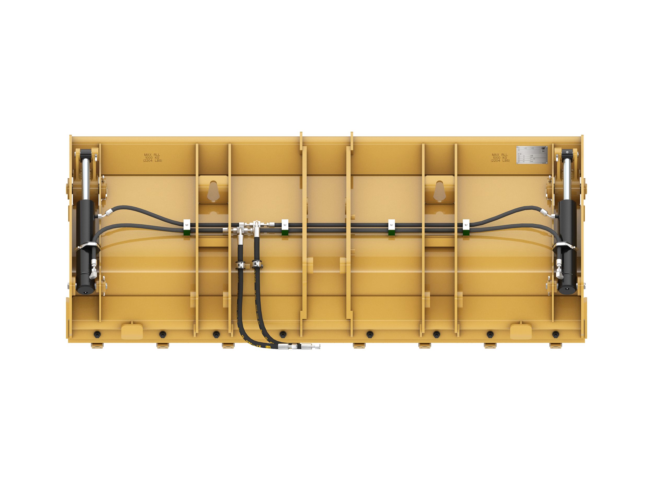 Multi-Purpose Buckets 1.1 m3 (1.4 yd3), Single Tilt Pin On, Bolt-On Teeth