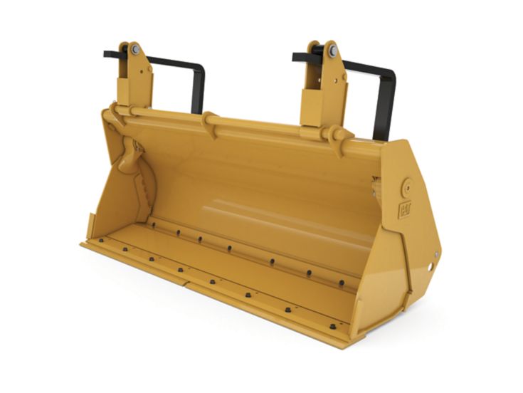 Buckets - Backhoe Front - 1.14 m3 (1.5 yd3), Single Tilt Pin On, Bolt-On Cutting Edge, Forks